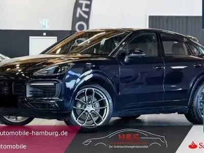 Occasion Porsche Cayenne Coupe Platinum Edition 462 PK (339 kW) 2023 Blauw Coupé