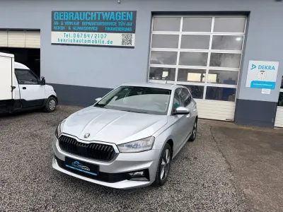 Gebraucht Skoda Fabia Ambition 95 PS (69 kW) 2021 Silber Kleinwagen