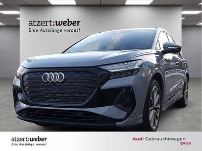 Gebraucht Audi Q4 e-tron S-Line 150 kW (204 PS) 2022 Kieselgrau SUV