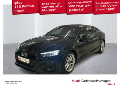 Gebraucht Audi A5 Sportback S-Line 150 PS (110 kW) 2022 Mythosschwarz metallic Kleinwagen