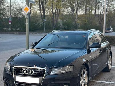 Gebraucht Audi A4 S-Line 190 PS (139 kW) 2010 Schwarz Kombi