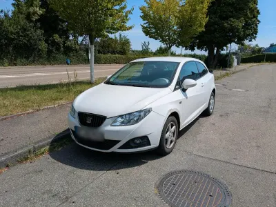 Gebraucht Seat Ibiza 86 PS (63 kW) 2010 Weiß Coupé