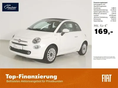 Gebraucht Fiat 500C Dolcevita 69 PS (50 kW) 2022 Weiss Cabrio