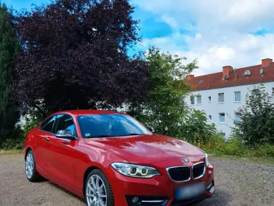 Gebraucht BMW 218 M Sport 143 PS (105 kW) 2015 Rot Coupé