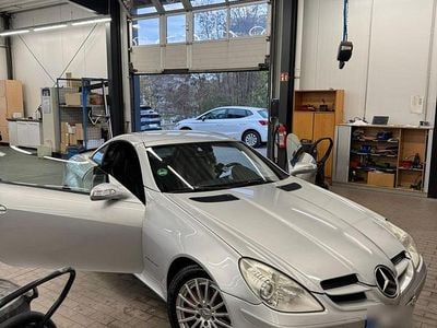 Usata Mercedes SLK200 160 CV (117 kW) 2006 Grigio Cabrio