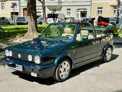 Gebraucht VW Golf Cabriolet Classicline 98 PS (72 kW) 1991 Grün Cabrio
