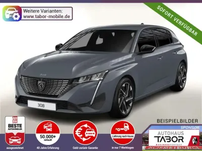 Neu Peugeot 308 Allure 131 PS (96 kW) 2025 Artense grau metallic Limousine