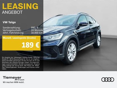 Gebraucht VW Taigo Goal 116 PS (85 kW) 2025 Schwarz SUV