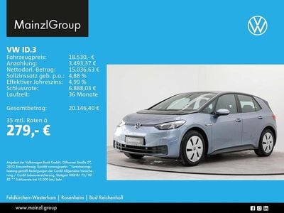 Usata VW ID.3 Pro 106 kW (145 CV) 2022 Blu Utilitaria