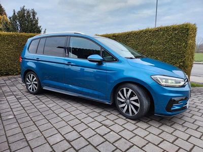 Gebraucht VW Touran Sound 150 PS (110 kW) 2018 Blau Van / Kleinbus