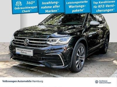 Gebraucht VW Tiguan Allspace R-line 200 PS (147 kW) 2024 Schwarz SUV