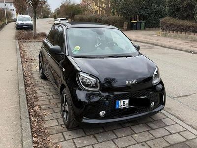 Schwarz Gebraucht 2021 Smart ForFour Electric Drive Passion Kleinwagen | 11.500 € (Fairer Preis)