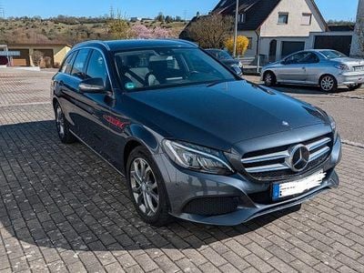 Usata Mercedes C220 Avantgarde 170 CV (125 kW) 2015 Grigio Station wagon