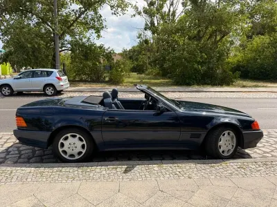 Gebraucht Mercedes SL320 231 PS (169 kW) 1993 Blau Cabrio