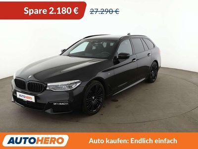Gebraucht BMW 520 M Sport 190 PS (139 kW) 2017 Saphirschwarz Kombi