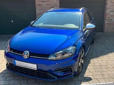 Usata VW Golf VII R 310 CV (228 kW) 2018 Blu Station wagon