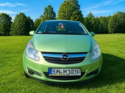 Gebraucht Opel Corsa Sport 90 PS (66 kW) 2009 Grün Kleinwagen