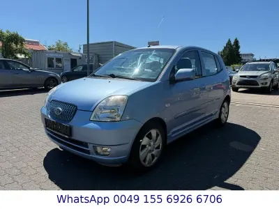 Gebraucht Kia Picanto EX 65 PS (47 kW) 2007 Blau Kleinwagen