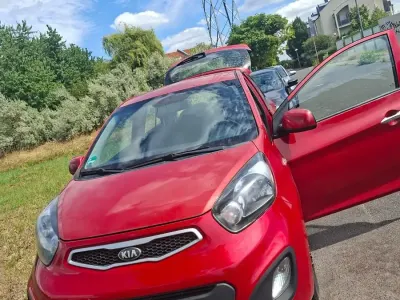 Gebraucht Kia Picanto 69 PS (50 kW) 2014 Rot Kleinwagen
