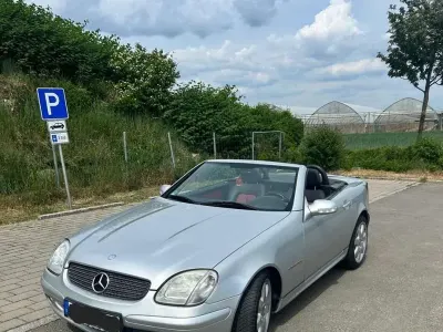 Gebraucht Mercedes SLK200 Edition 163 PS (119 kW) 2002 Silber Cabrio