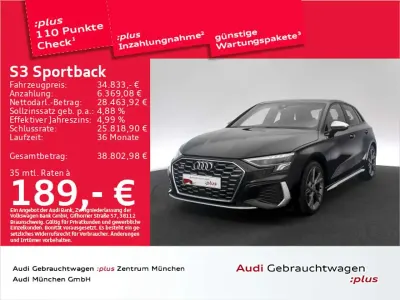 Gebraucht Audi S3 Basis 310 PS (228 kW) 2024 Mythosschwarz metallic Limousine