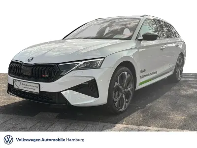 Gebraucht Skoda Octavia RS 265 PS (194 kW) 2025 Moonweiß perleffekt Kombi