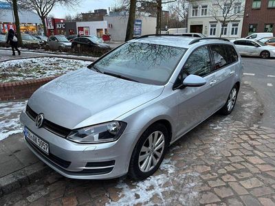 Silber Gebraucht 2014 VW Golf VII Comfortline Kombi | 6.900 € (Fairer Preis)