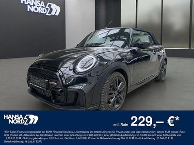 Schwarz / midnight black (metallic) Gebraucht 2023 Mini John Cooper Works Cabriolet Cabrio | 25.450 € (Guter Preis)