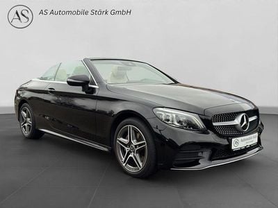 Gebraucht Mercedes C180 AMG 156 PS (114 kW) 2019 Schwarz Cabrio