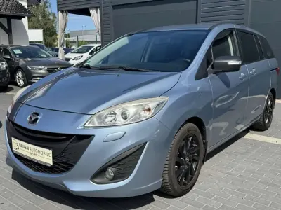Gebraucht Mazda 5 Center-Line 116 PS (85 kW) 2014 Blau Van / Kleinbus
