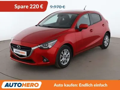 Gebraucht Mazda 2 Exclusive-Line 90 PS (66 kW) 2016 Rot Kleinwagen