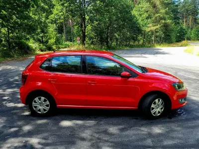 Gebraucht VW Polo Trendline 60 PS (44 kW) 2010 Rot Kleinwagen