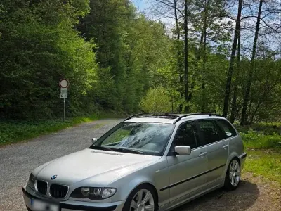 Gebraucht BMW 320 150 PS (110 kW) 2004 Silber Kombi