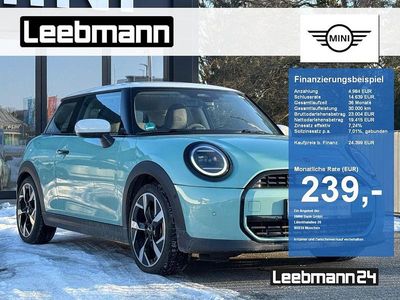 Gebraucht Mini Cooper Classic 156 PS (114 kW) 2024 Ocean wave green (metallic) Kleinwagen