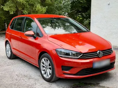 Gebraucht VW Golf Sportsvan Comfortline 110 PS (80 kW) 2014 Orange Van / Kleinbus
