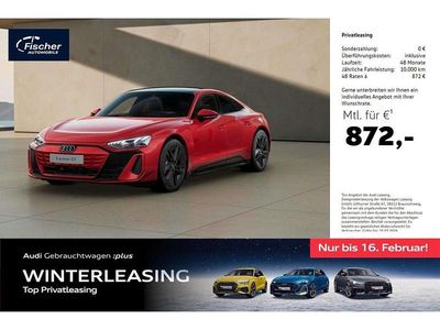 Gebraucht Audi e-tron GT quattro Sport 434 kW (591 PS) 2024 Rot Limousine