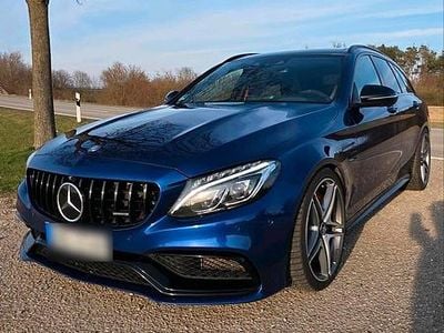 Gebraucht Mercedes C63S AMG AMG 510 PS (375 kW) 2018 Blau Kombi