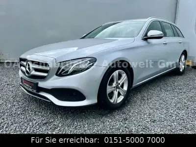 Brugt Mercedes E220 194 HK (142 kW) 2018 Sølv Stationcar