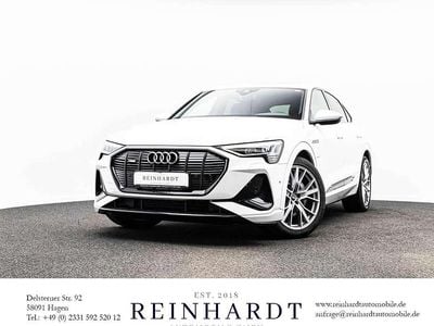 Gebraucht Audi e-tron Sportback S-Line 230 kW (313 PS) 2022 Gletscherweiß metallic SUV