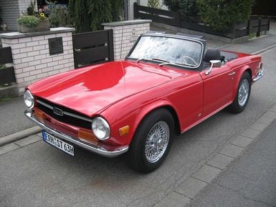 Usata Triumph TR6 95 CV (69 kW) 1971 Rosso Cabrio