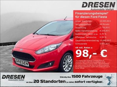 gebraucht Ford Fiesta 1.25 Celebration Klima Berganfahrass. el.SP Spieg. beheizbar Notbremsass. Kollisionswarner
