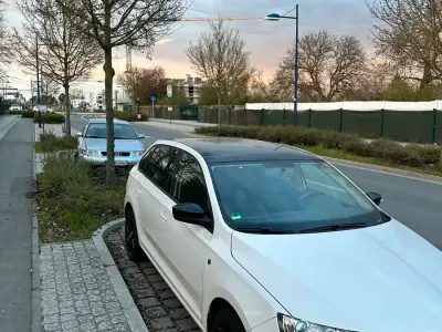 Gebraucht Skoda Rapid 86 PS (63 kW) 2014 Weiß Kleinwagen
