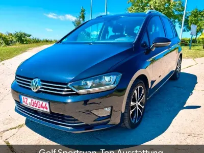 Gebraucht VW Golf Sportsvan 125 PS (91 kW) 2015 Schwarz Van / Kleinbus
