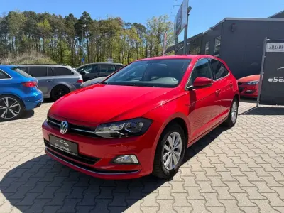 Gebraucht VW Polo Highline 95 PS (69 kW) 2018 Rot Kleinwagen