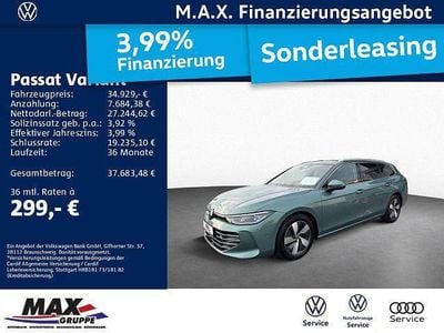 Maripositgrün metallic Gebraucht 2025 VW Passat Elegance Kombi | 34.929 € (Guter Preis)
