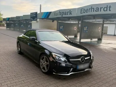 Gebraucht Mercedes C250 AMG line 204 PS (150 kW) 2016 Schwarz Cabrio