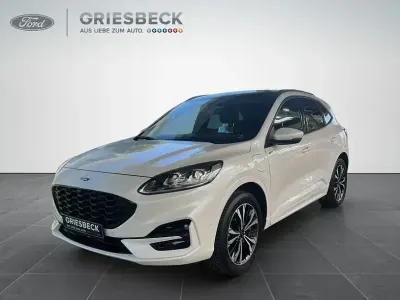 Gebraucht Ford Kuga ST-Line 224 PS (164 kW) 2022 Arktisweiss (metallic) SUV