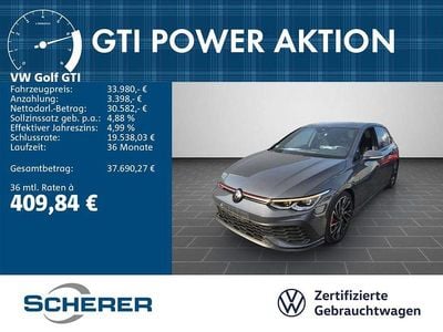 Gebraucht VW Golf VIII GTI Clubsport 301 PS (221 kW) 2023 Delfingrau metallic (metallic) Limousine