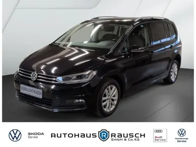 Gebraucht VW Touran Sound 150 PS (110 kW) 2017 Schwarz Van / Kleinbus
