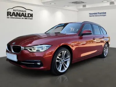 Gebraucht BMW 330 Sport Line 258 PS (189 kW) 2018 Orange Kombi